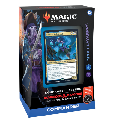 Magic The Gathering Commander Legends: Battle for Baldur's Gate Commander Deck Mind Flayarrrs